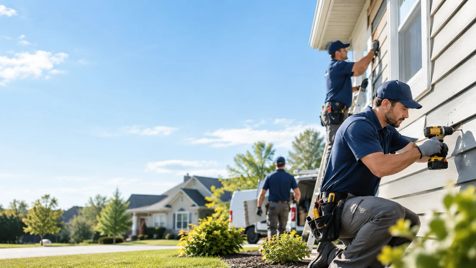 Siding Leak Repair in Concord, NE
